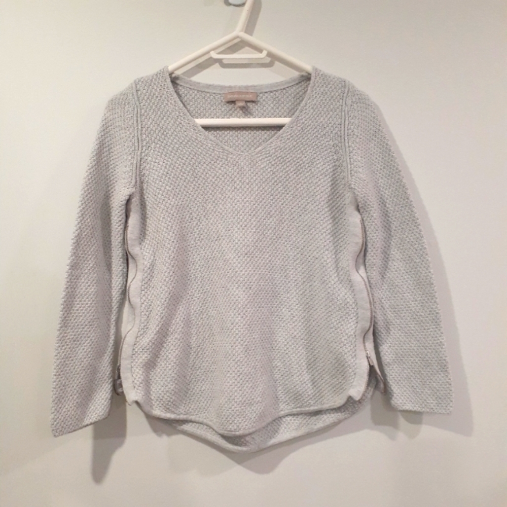 Banana Republic Sweater with Zippered Accents